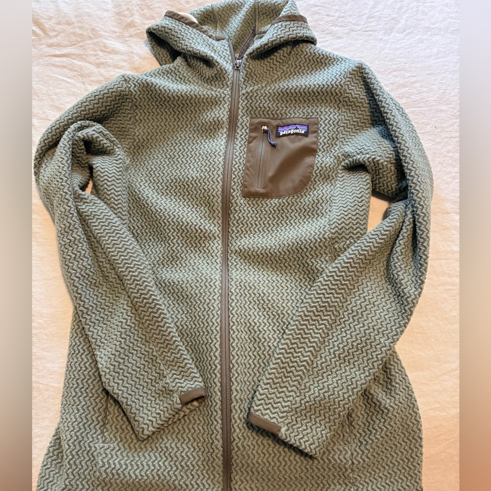 Patagonia R1 fleece full zip hoodie